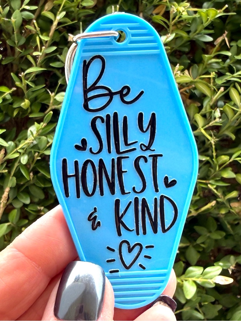 Vintage style motel key 3.5 inch keychain inspirational gift idea